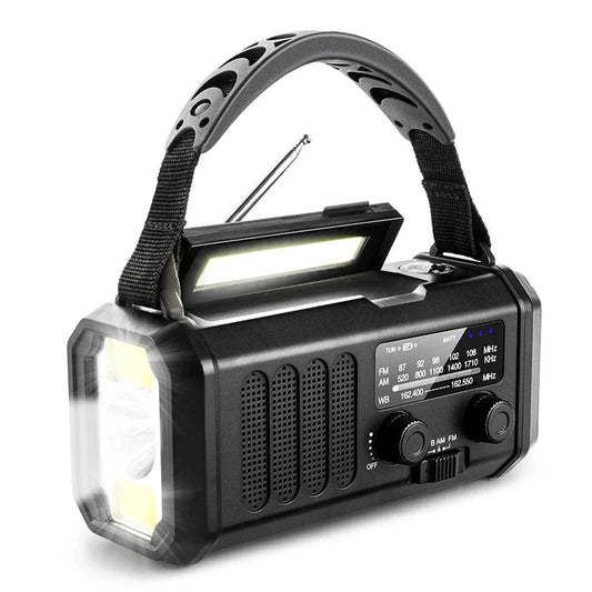 Radio Awaryjne – Solarne Dynamo – Latarka LED
