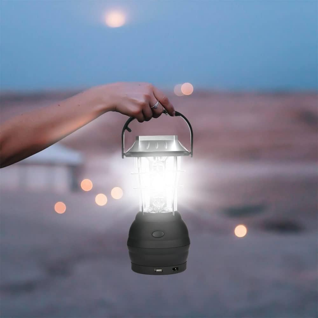 Lampa Solarna – Latarka Kempingowa – Ładowarka USB