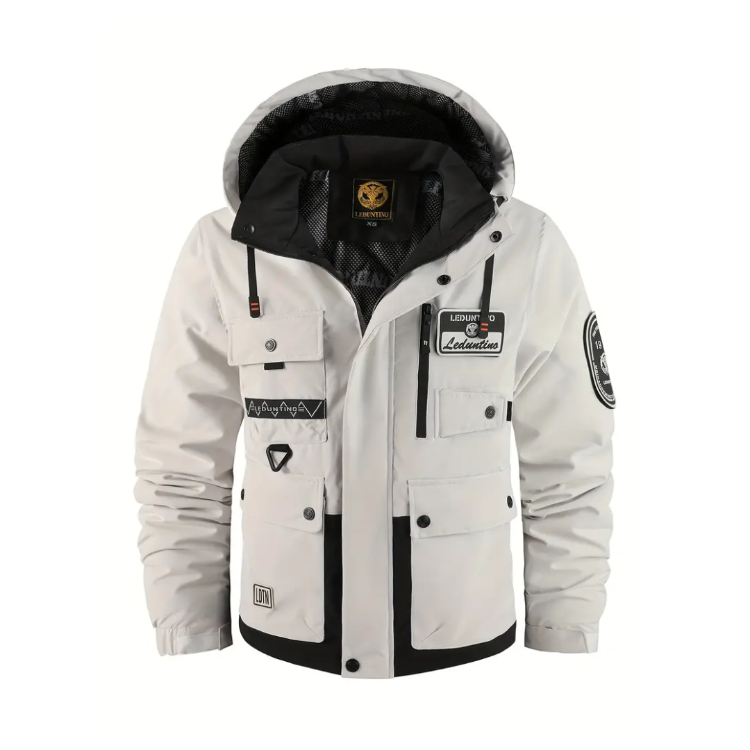 Kurtka Zimowa – Męski Płaszcz – Parka Outdoorowa