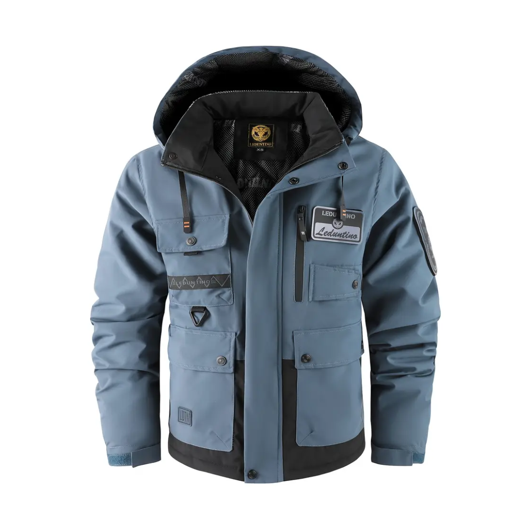 Kurtka Zimowa – Męski Płaszcz – Parka Outdoorowa