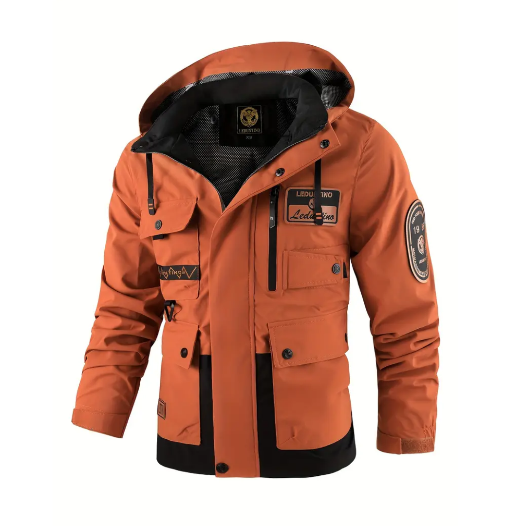 Kurtka Zimowa – Męski Płaszcz – Parka Outdoorowa