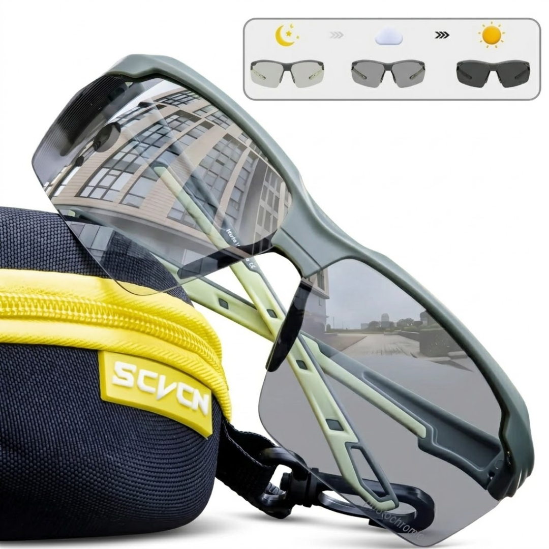 Fotochromowe okulary przeciwsłoneczne – sportowe, UV400