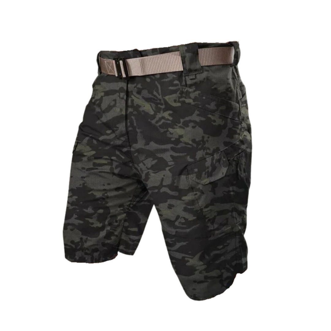 Outdoorowe szorty cargo – Elastyczny krój – 6 kieszeni