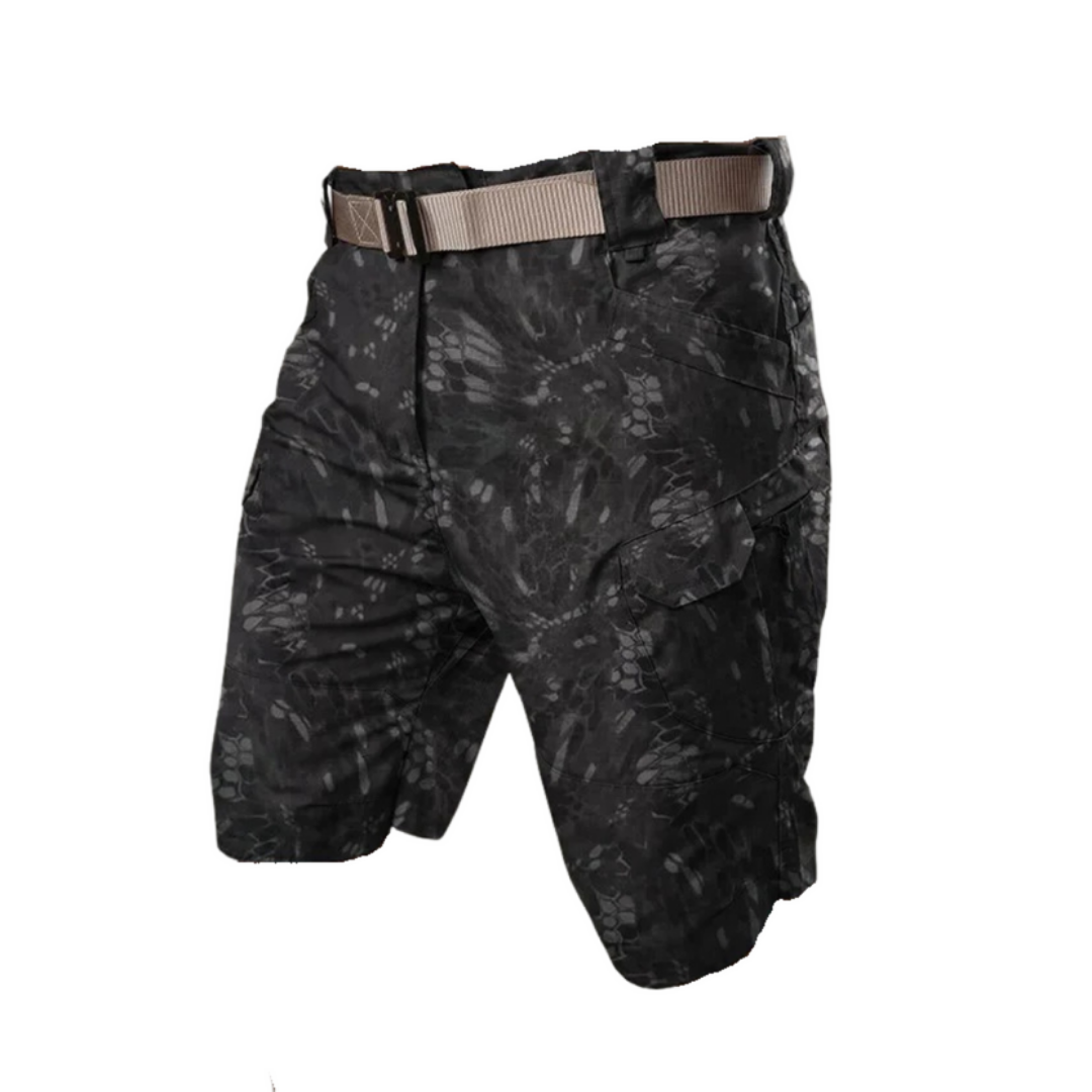 Outdoorowe szorty cargo – Elastyczny krój – 6 kieszeni