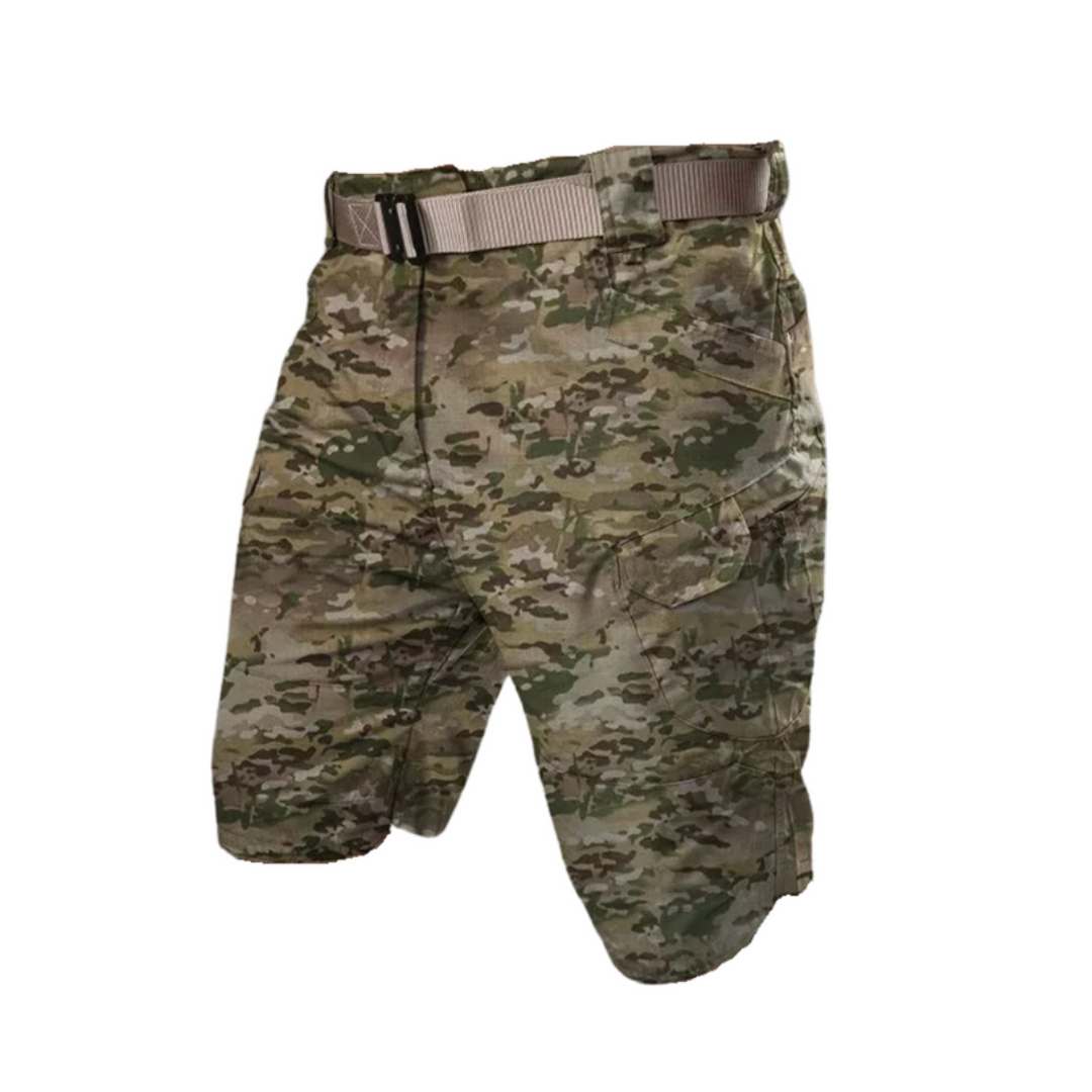 Outdoorowe szorty cargo – Elastyczny krój – 6 kieszeni