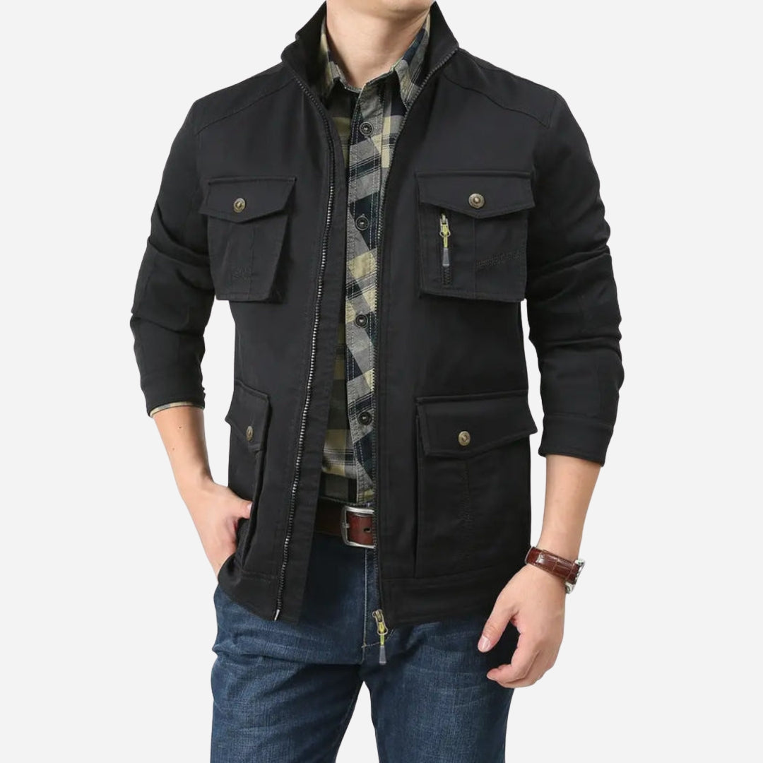 Męska kurtka outdoorowa – 100% nylon