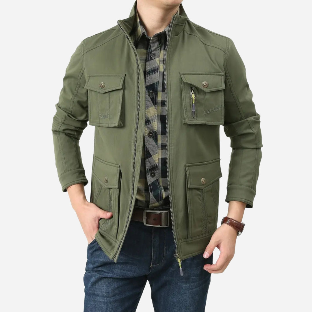 Męska kurtka outdoorowa – 100% nylon