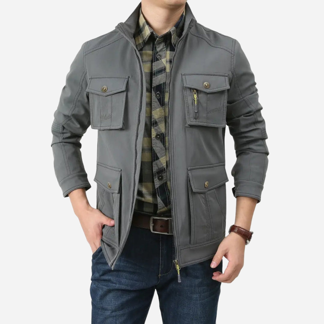 Męska kurtka outdoorowa – 100% nylon