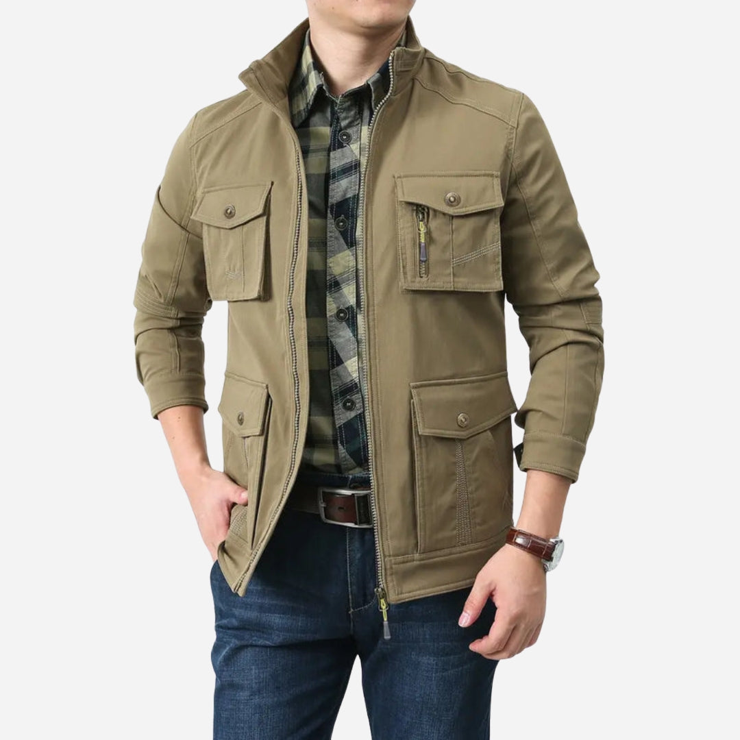 Męska kurtka outdoorowa – 100% nylon