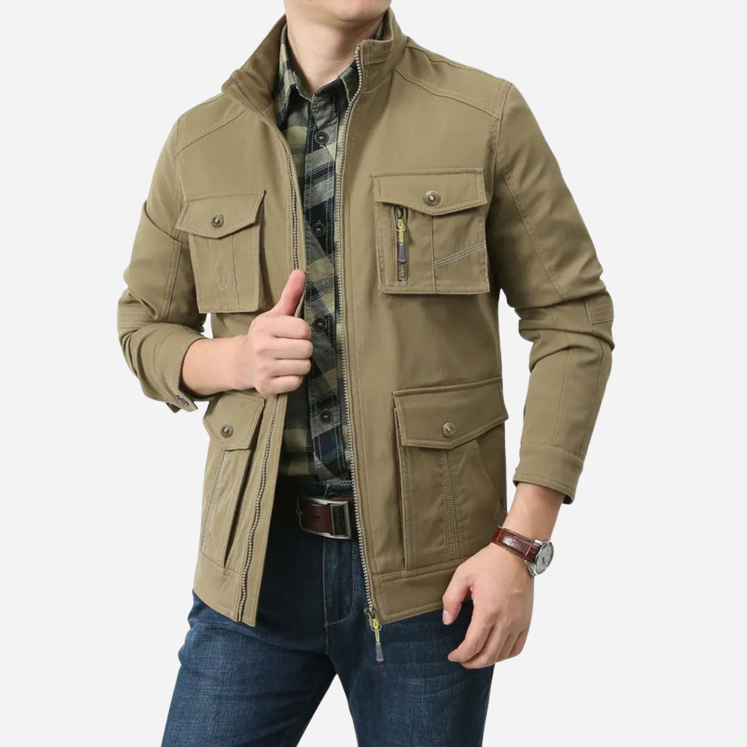 Męska kurtka outdoorowa – 100% nylon