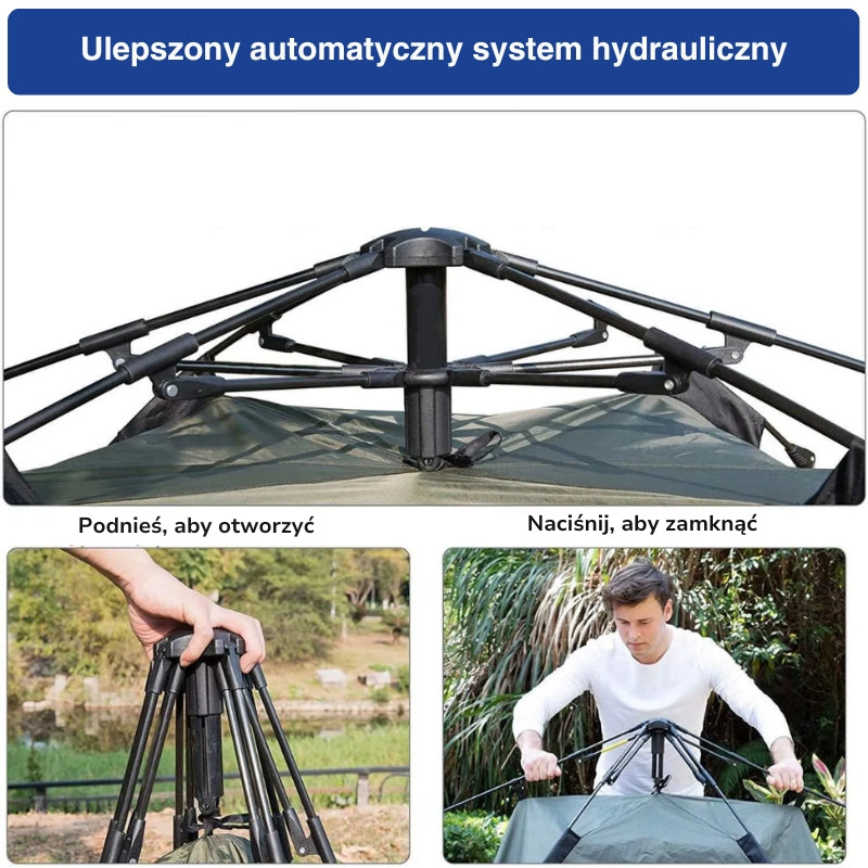 Namiot Pop-Up – Rodzinny Camping – Wodoodporny Schronienie