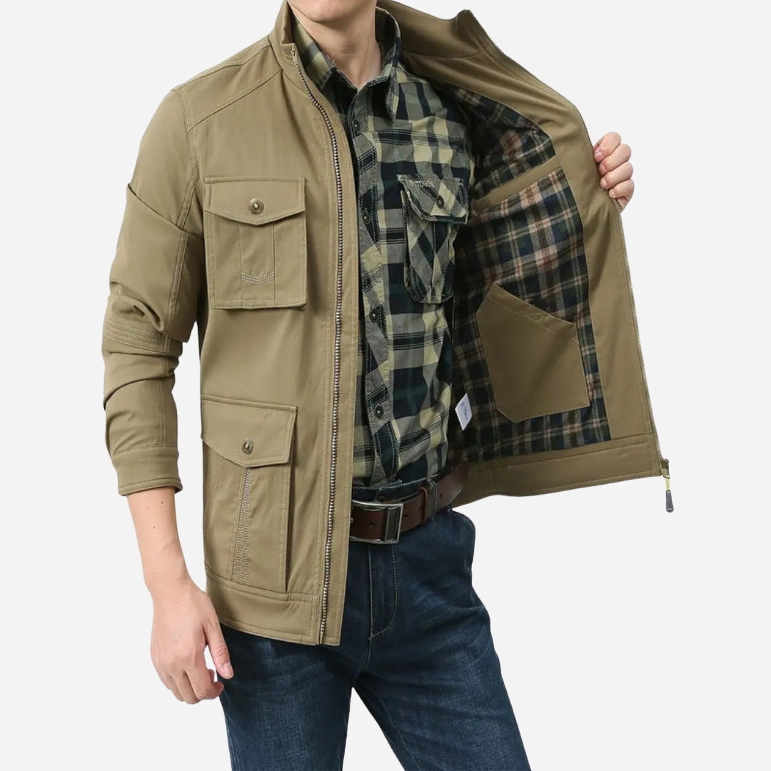 Męska kurtka outdoorowa – 100% nylon