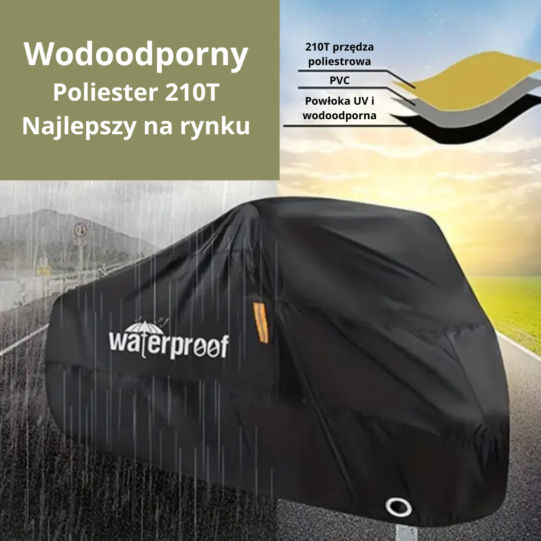 3-warstwowy wodoodporny pokrowiec na rower