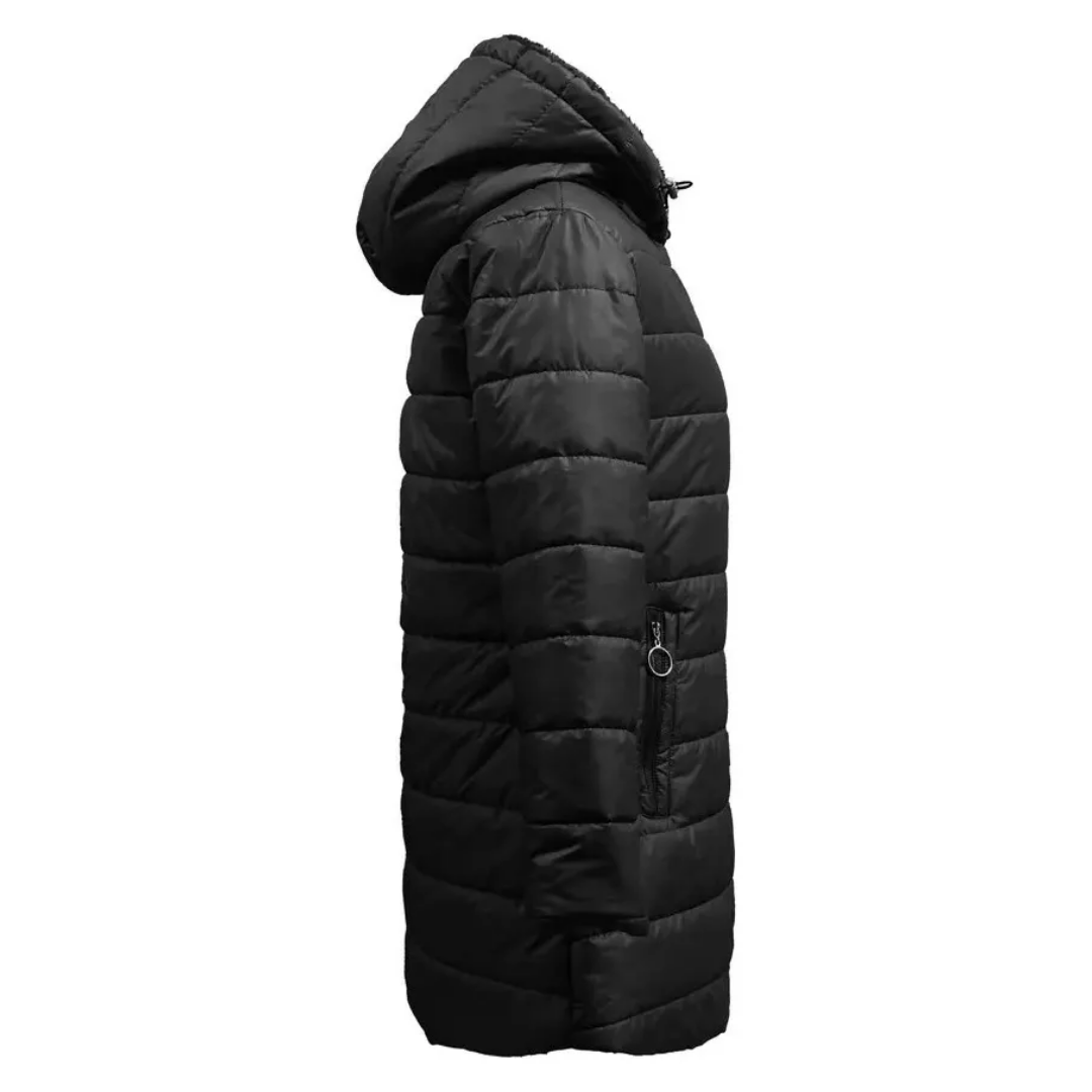 Ciepła Parka – Zimowa Kurtka – Sztuczne Futro