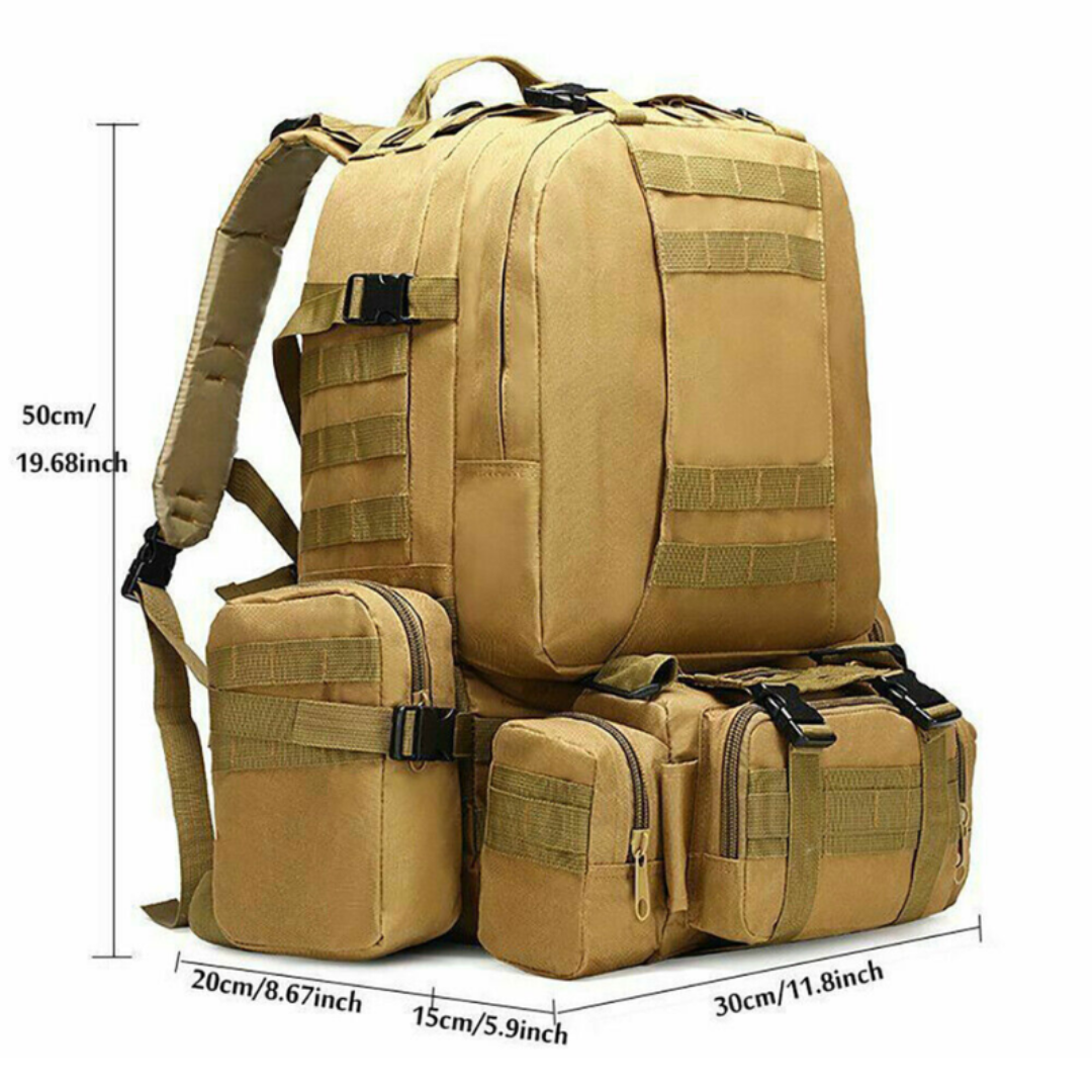 Plecak 50L – Styl militarny