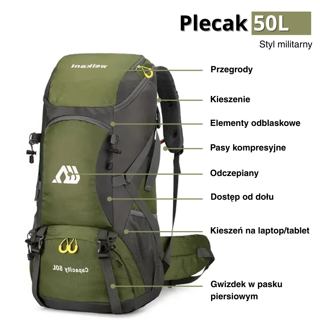 Plecak 50L – Outdoor