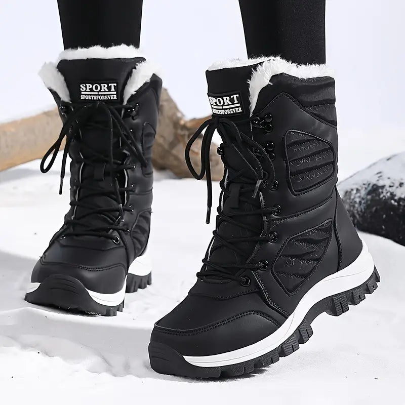Buty zimowe – wodoodporne ciepłe – damskie śniegowce