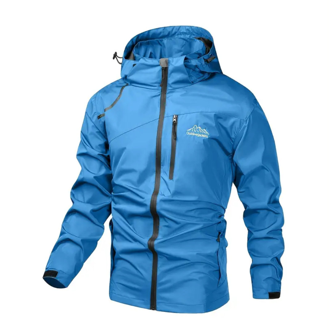 Kurtka Outdoorowa – Wodoodporny Wiatrówka – Płaszcz Trekkingowy