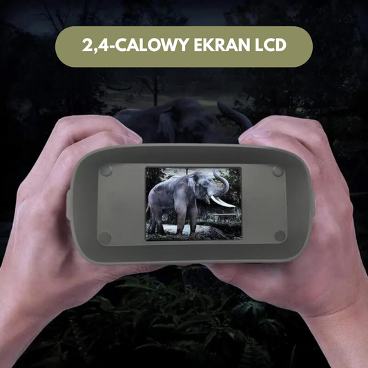 Cyfrowa lornetka noktowizyjna – Podczerwień – 5x zoom