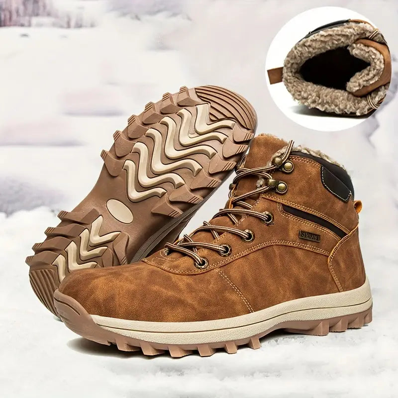 Buty zimowe – męskie ciepłe – wodoodporne