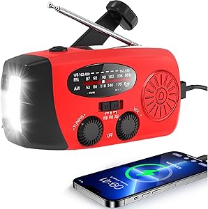 Radio Awaryjne – Dynamo Solarne – Latarka LED