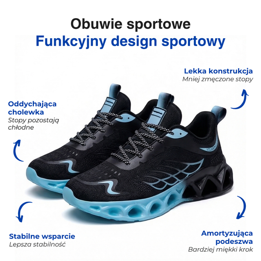 Damskie buty sportowe – Lekkie – Oddychające – Stabilne