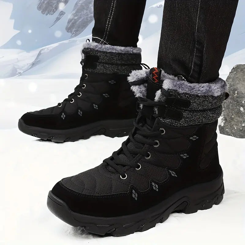 Buty zimowe – ciepłe wodoodporne – męskie
