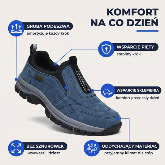 Męskie buty ortopedyczne – najważniejsze cechy