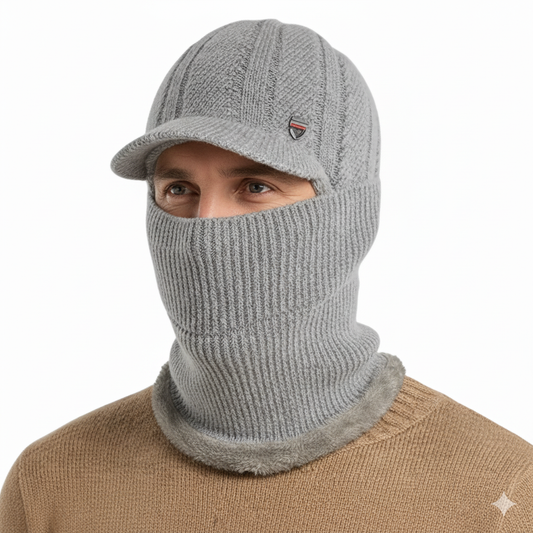 Kominiarka Zimowa – Czapka Dzianinowa – Ochrona Twarzy