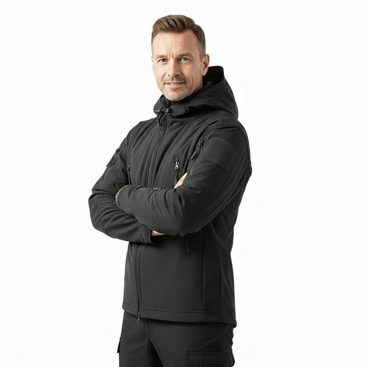 Kurtka Softshell Taktyczna – Wodoodporna Wiatroszczelna – Męska Outdoor