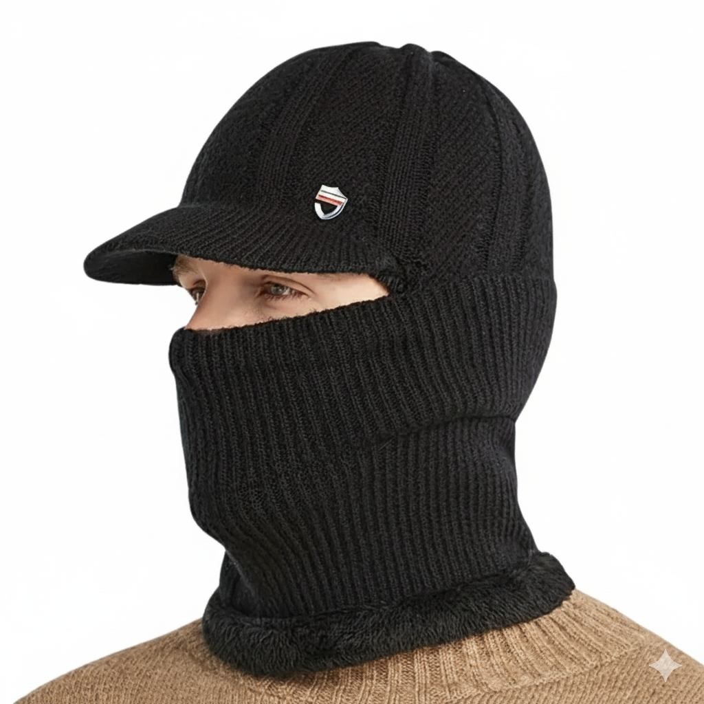 Kominiarka Zimowa – Czapka Dzianinowa – Ochrona Twarzy