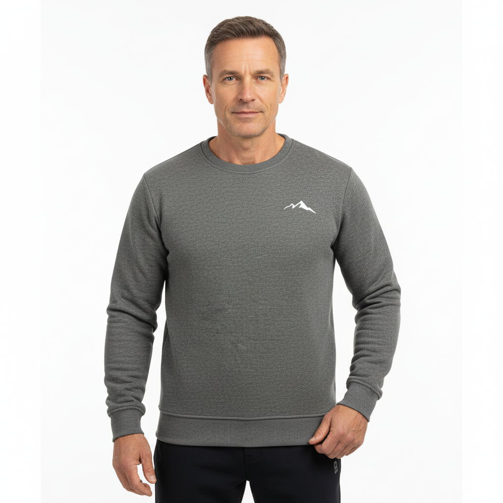 Bluza Męska – Podszyta Polarem – Zimowe Ciepło