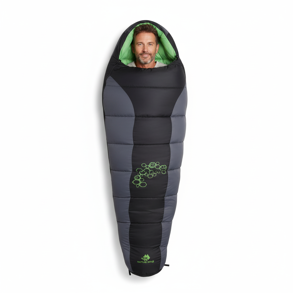 Śpiwór Mumia – Zimowy Ciepły – Camping Outdoor
