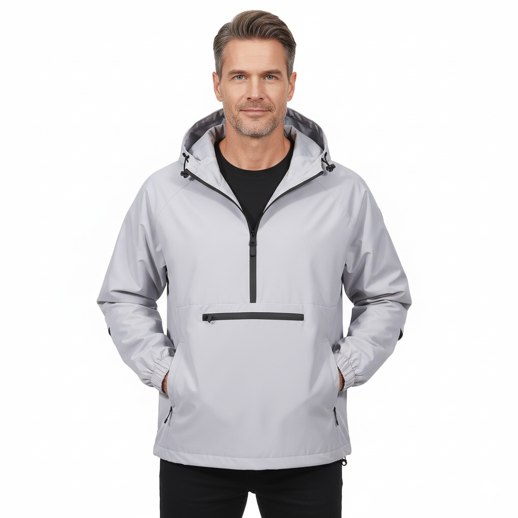 Funkcyjna męska kurtka softshell z kapturem – lekka i wodoodporna
