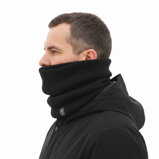 Unisex komin zimowy DuoTherm – Ocieplany, z polarem