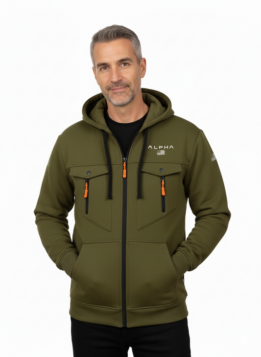 Męska bluza softshell z kapturem – nowoczesna i funkcjonalna ochrona na chłodniejsze dni