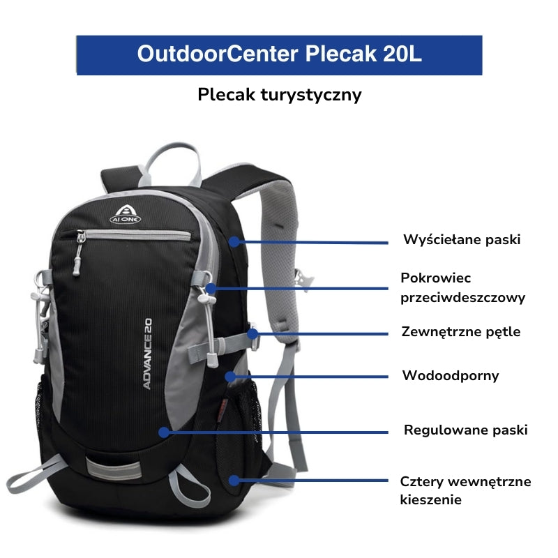 Plecak – Hiking – 20 litrów