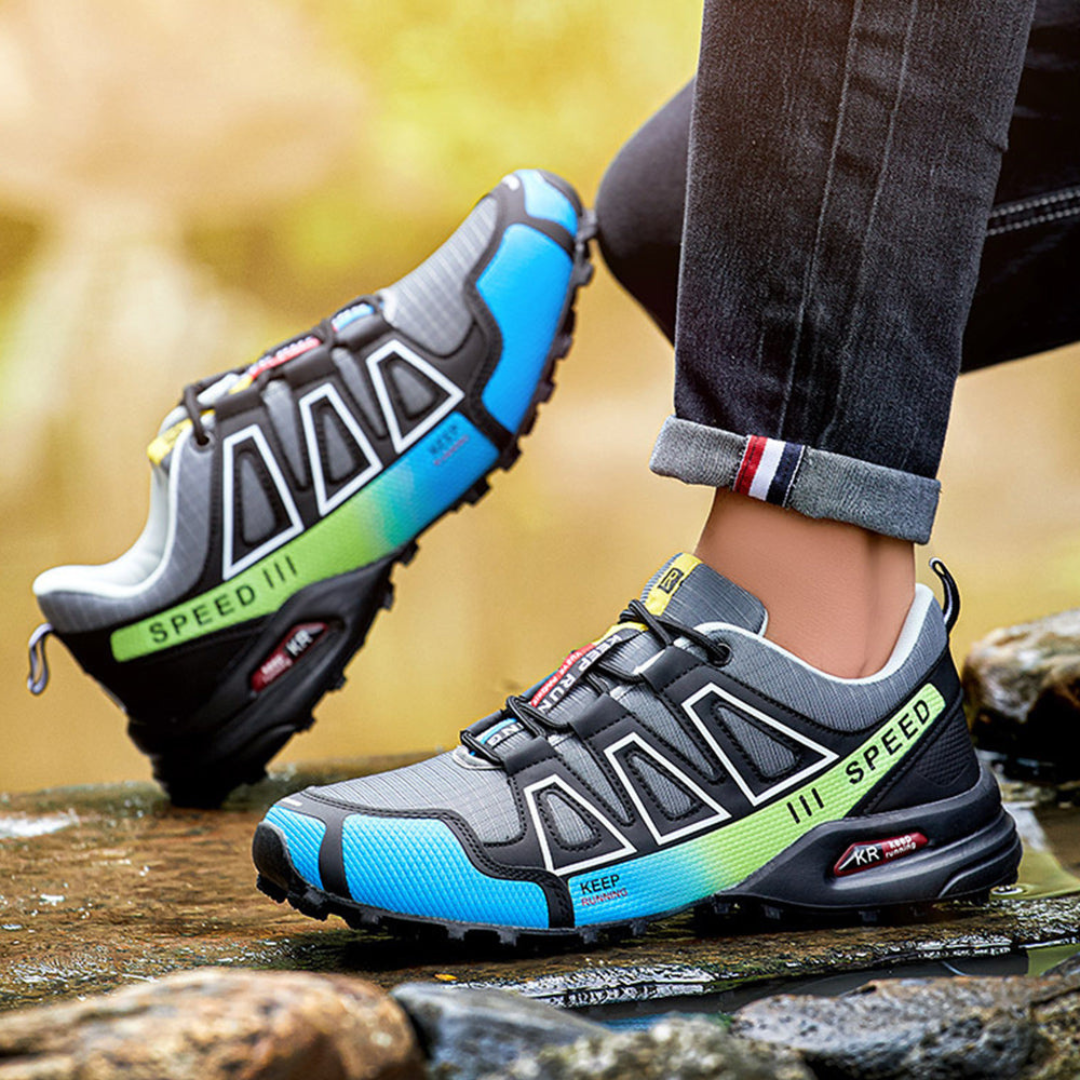Buty trekkingowe męskie – wodoodporne i antypoślizgowe – idealne do outdooru