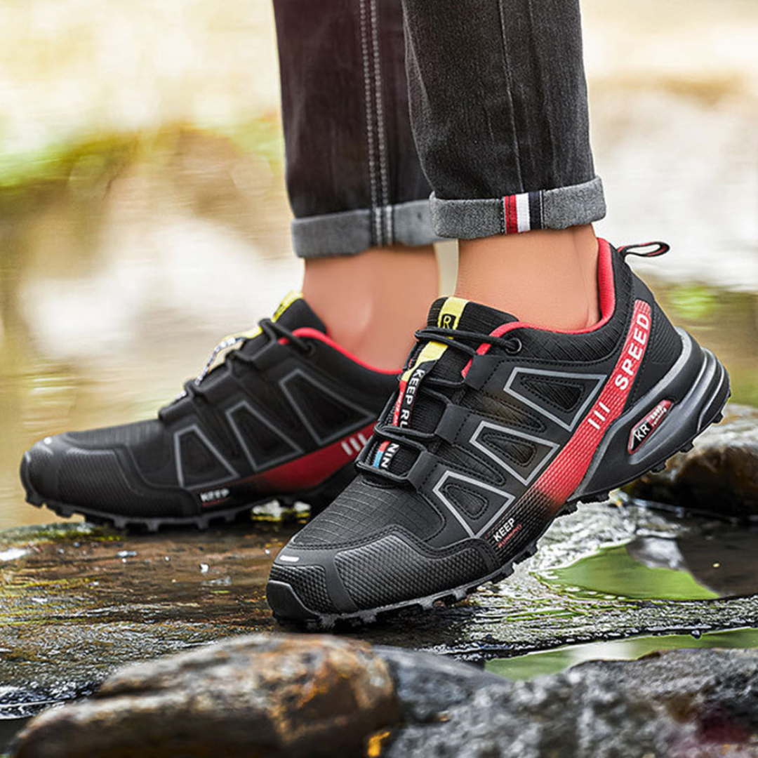 Buty trekkingowe męskie – wodoodporne i antypoślizgowe – idealne do outdooru