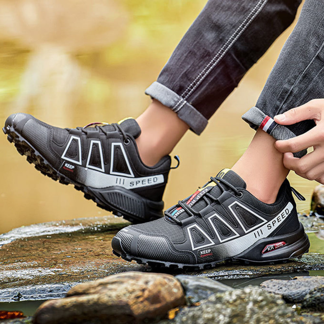 Buty trekkingowe męskie – wodoodporne i antypoślizgowe – idealne do outdooru