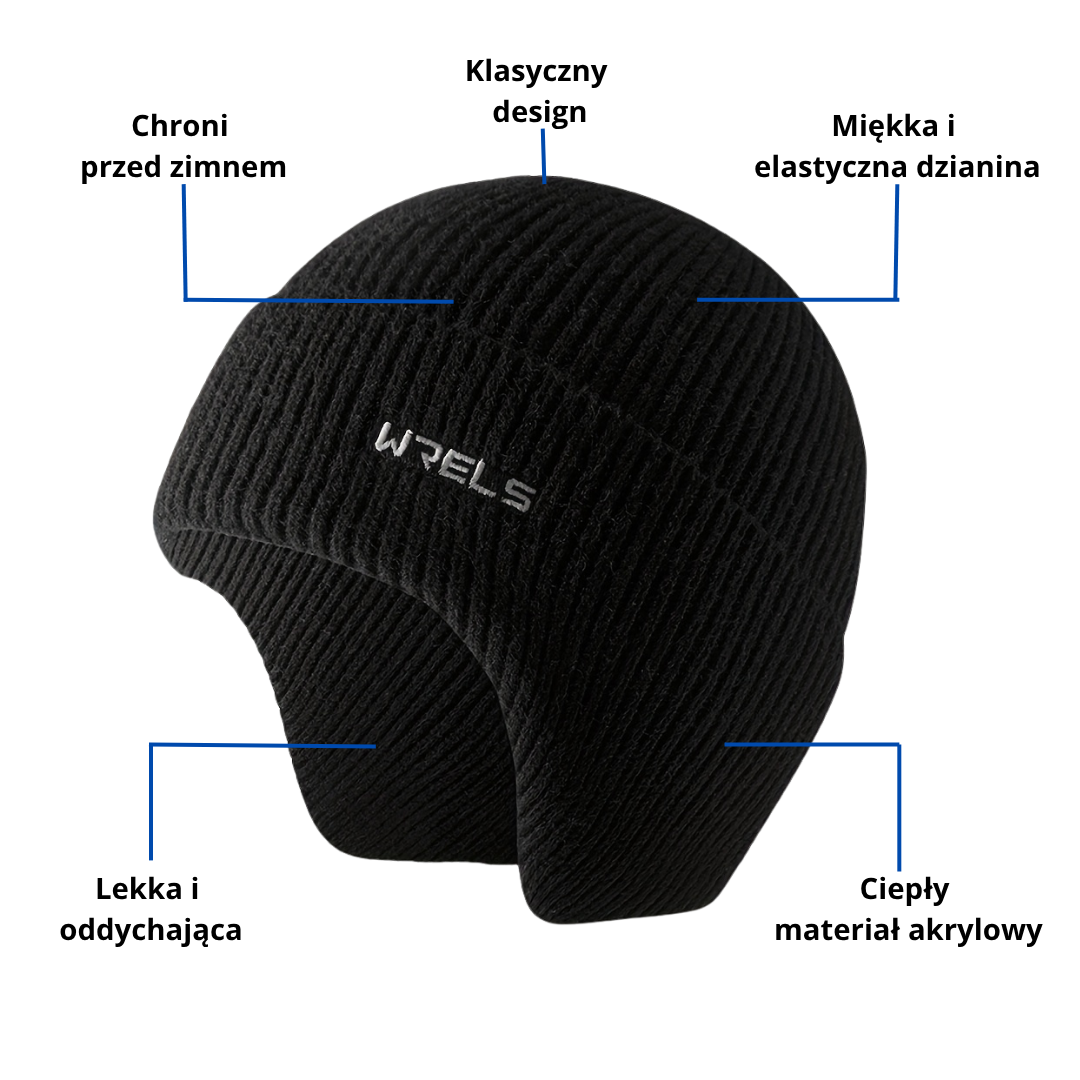 Czapka Zimowa – Ciepła i Miękka – Klasyczny Styl
