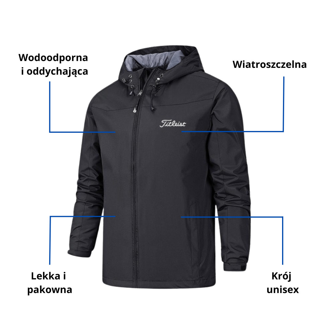 Kurtka przeciwdeszczowa unisex – wodoodporna i oddychająca
