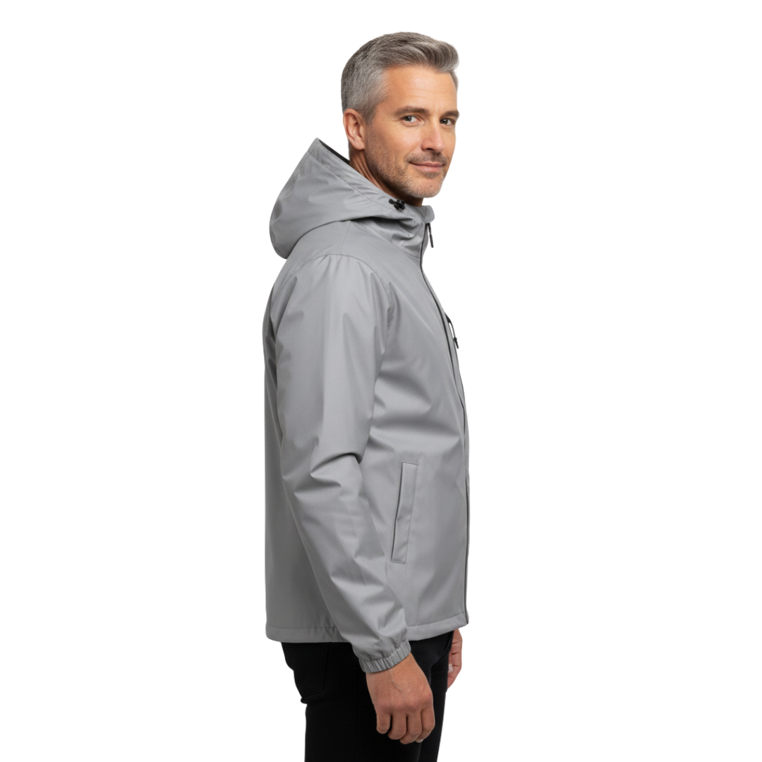 Kurtka odblaskowa wodoodporna – unisex – lekka i wiatroszczelna