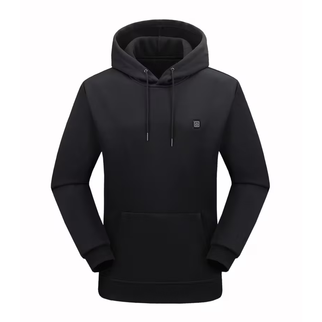Bluza z Kapturem Męska Ogrzewana – 7 Elementów Grzewczych – Jesień/Zima