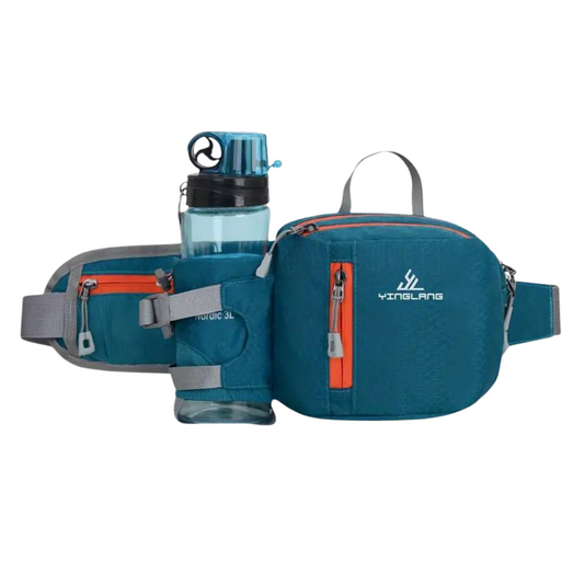 Kompaktowa Saszetka Biodrowa do Wędrówek i Jazdy na Rowerze