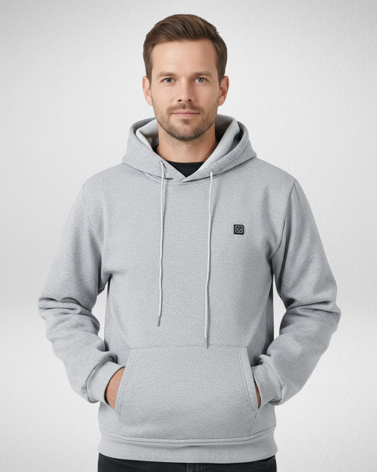 Bluza z Kapturem Męska Ogrzewana – 7 Elementów Grzewczych – Jesień/Zima