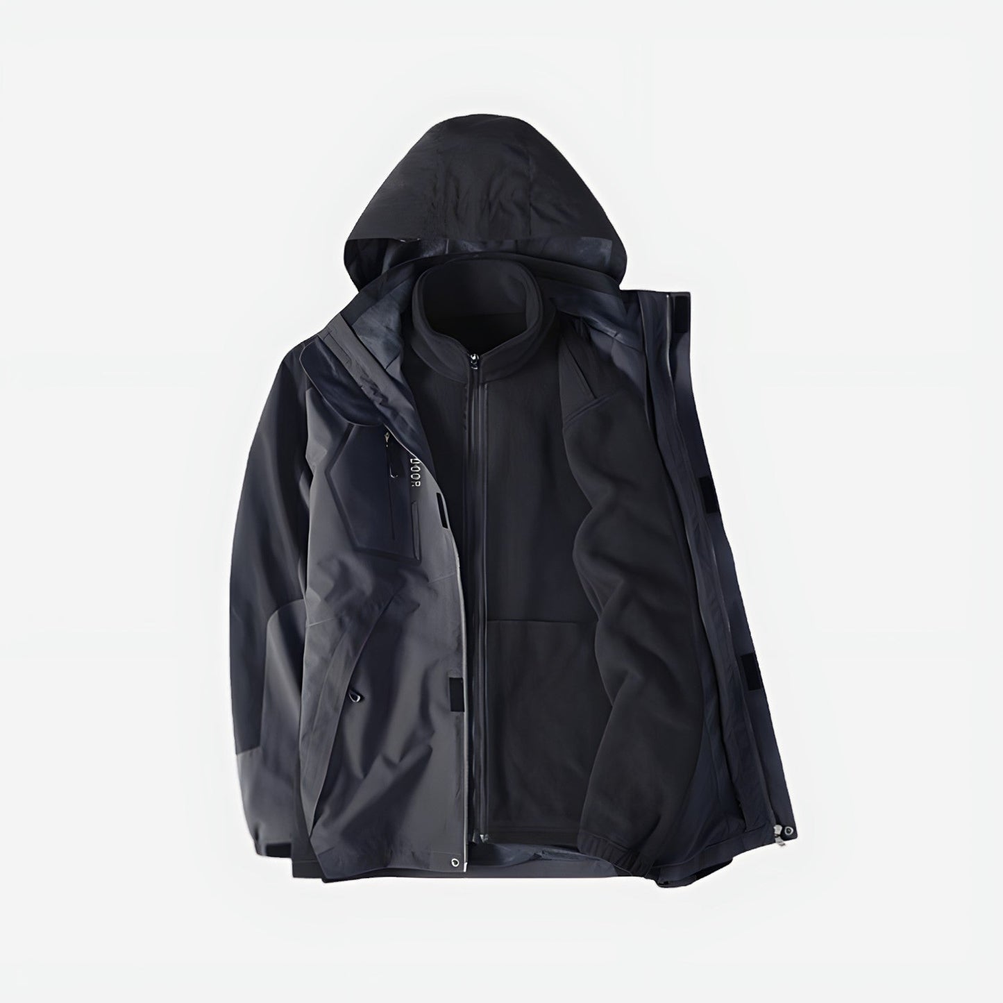 Męska Kurtka Softshell – Zimowa Outdoor – Wodoodporna Ciepła