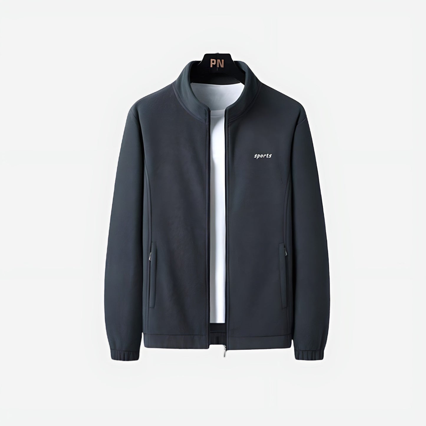 Męska Bluza – Sportowa Kurtka – Outdoor Zip