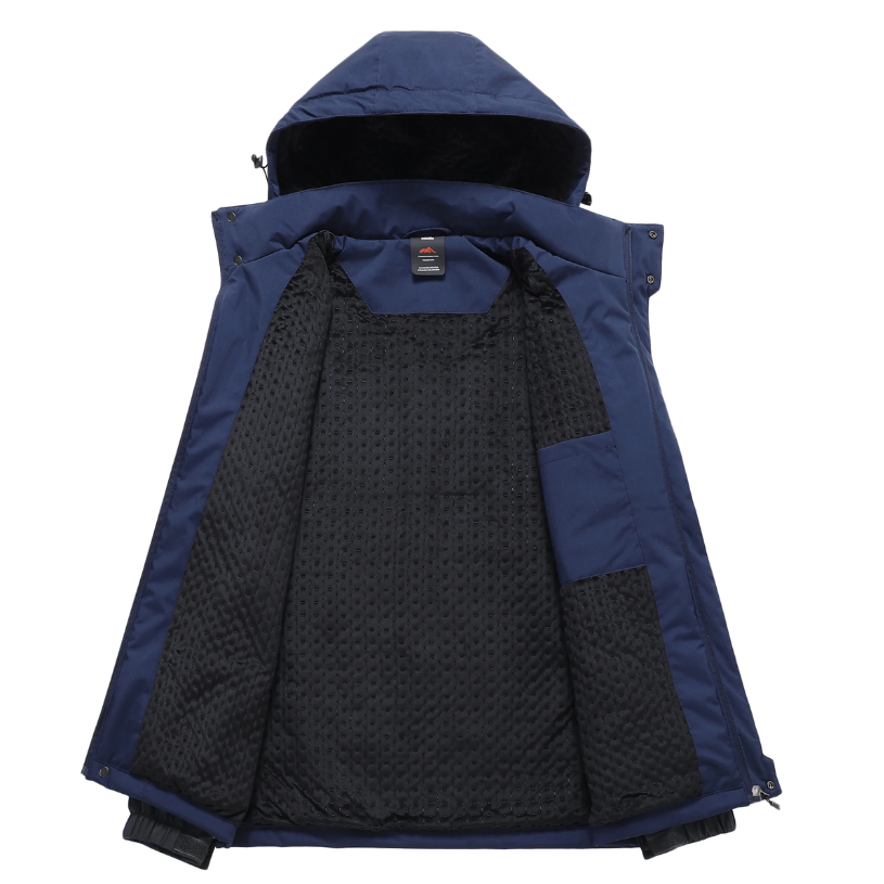 Kurtka Softshell – Męska Wodoodporna – Zimowa Outdoor
