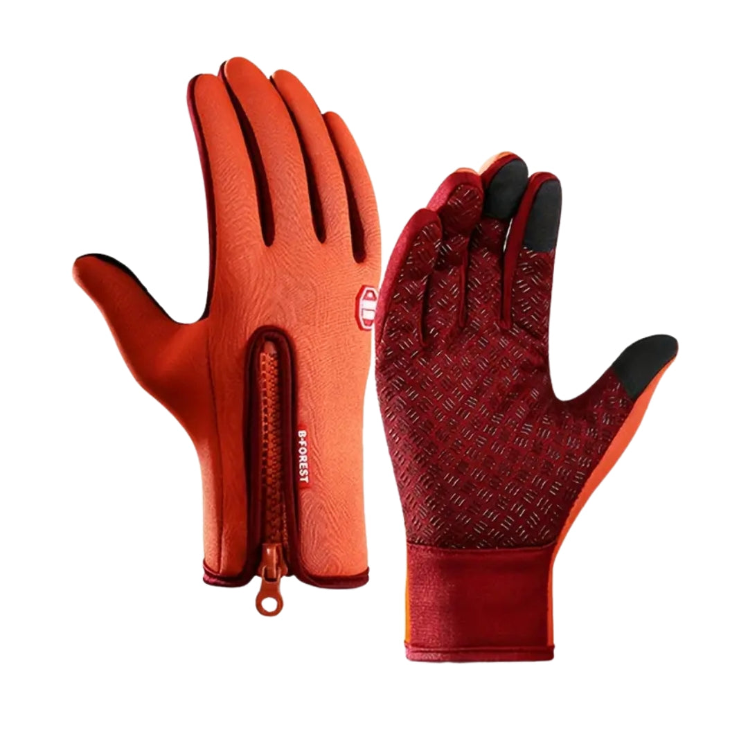 Rękawiczki Zimowe – Termiczne Wodoodporne – Dotykowe z Antypoślizgiem